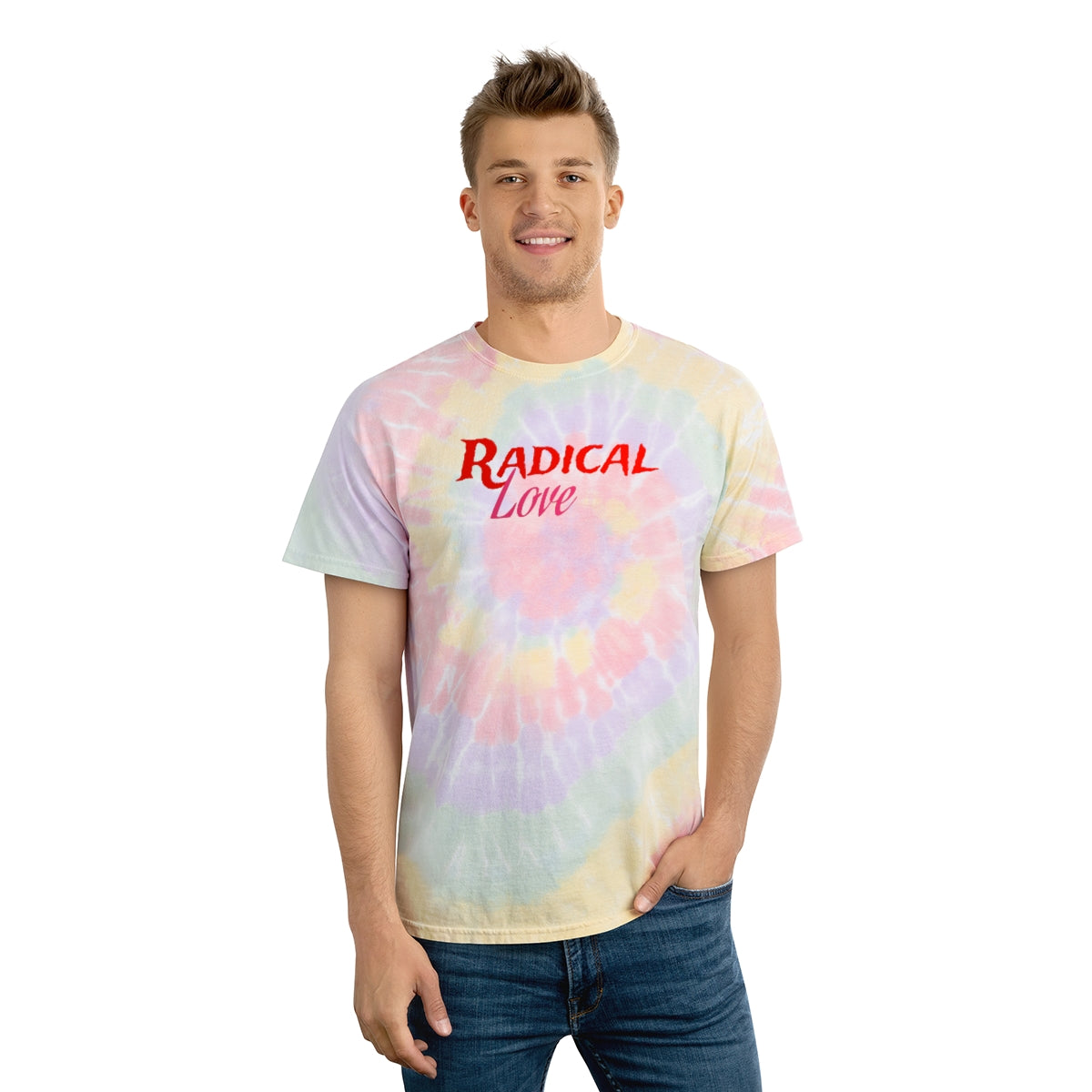 Radical Love Spiral Tie-Dye Tee