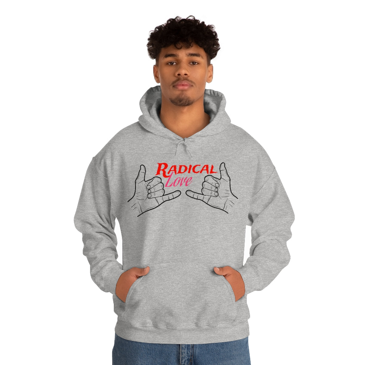 Premium Radical Love Hooded Sweatshirt