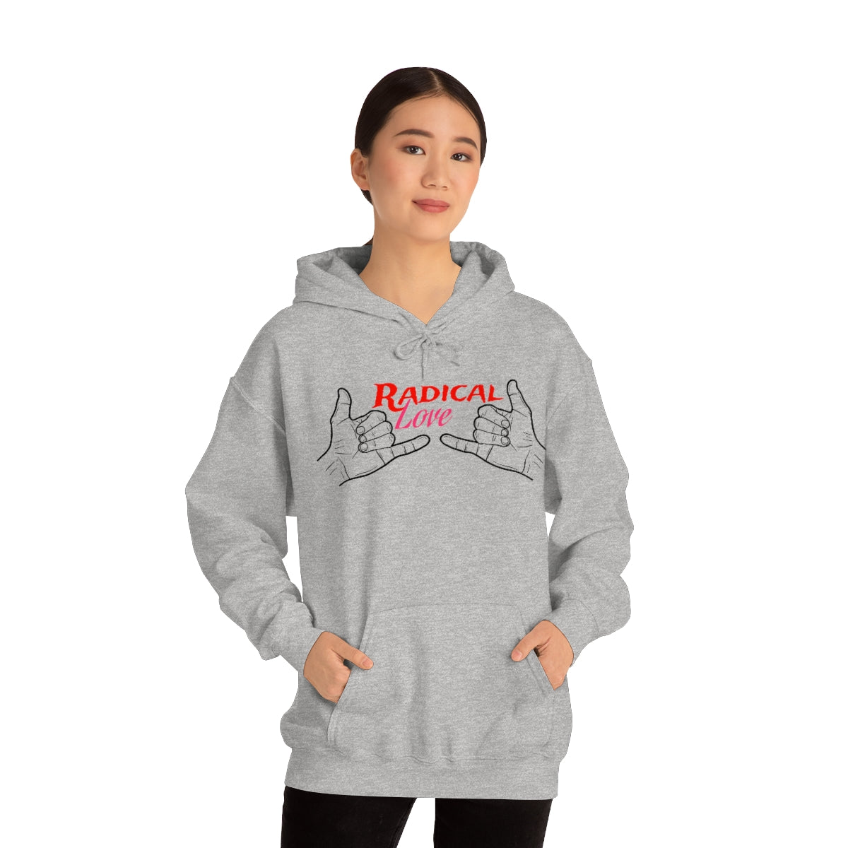 Premium Radical Love Hooded Sweatshirt