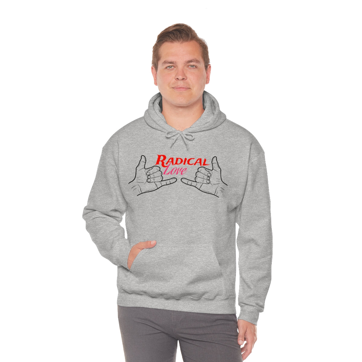 Premium Radical Love Hooded Sweatshirt